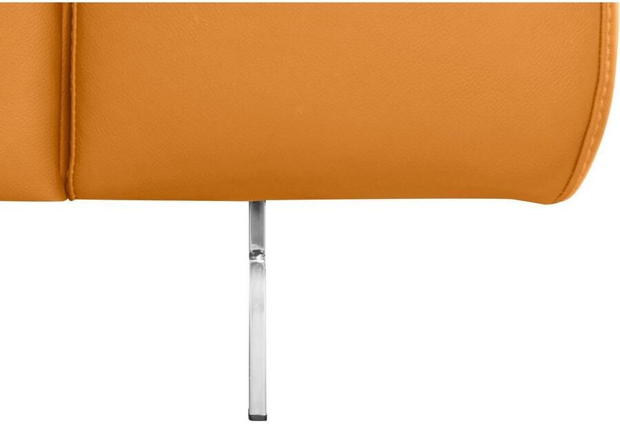 COTTA Hoekbank Chef L-vorm met hoofdbordverstelling edele metalen slede optioneel met slaapfunctie - Foto 2