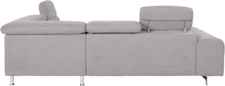 COTTA Hoekbank Chef L-vorm met hoofdbordverstelling edele metalen slede optioneel met slaapfunctie - Foto 10