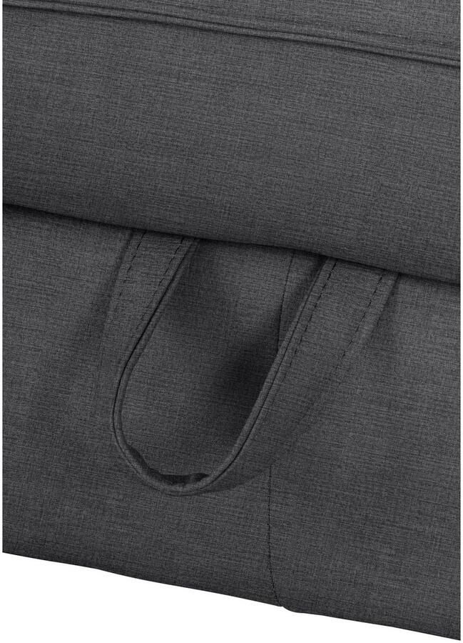 COTTA Hoekbank Driver L-vorm met verstelbaar hoofdeind naar keuze met slaapfunctie & bedkist