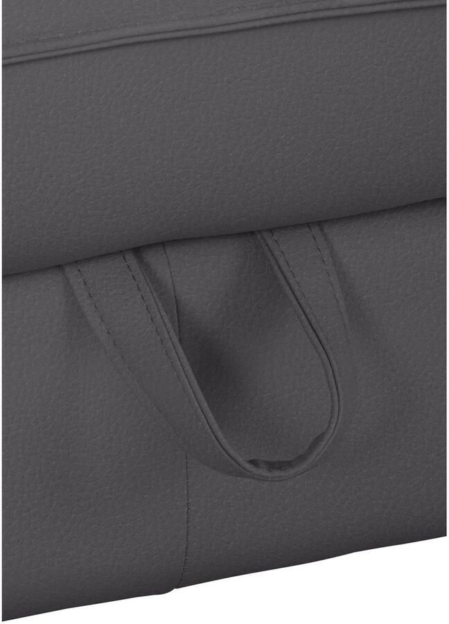 COTTA Hoekbank Driver L-vorm met verstelbaar hoofdeind naar keuze met slaapfunctie & bedkist - Foto 2