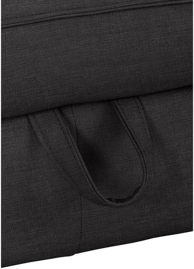 COTTA Hoekbank Driver L-vorm met verstelbaar hoofdeind naar keuze met slaapfunctie & bedkist