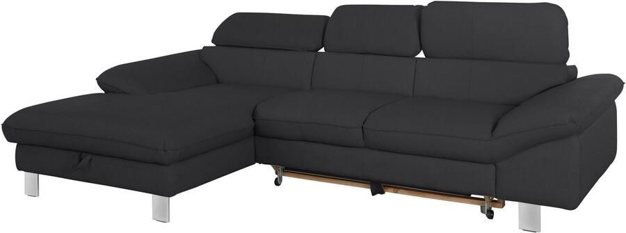 COTTA Hoekbank Driver L-vorm met verstelbaar hoofdeind naar keuze met slaapfunctie & bedkist - Foto 7