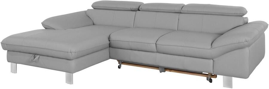 COTTA Hoekbank Driver L-vorm met verstelbaar hoofdeind naar keuze met slaapfunctie & bedkist - Foto 9