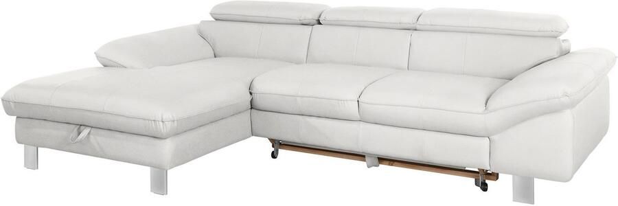 COTTA Hoekbank Driver L-vorm met verstelbaar hoofdeind naar keuze met slaapfunctie & bedkist - Foto 8