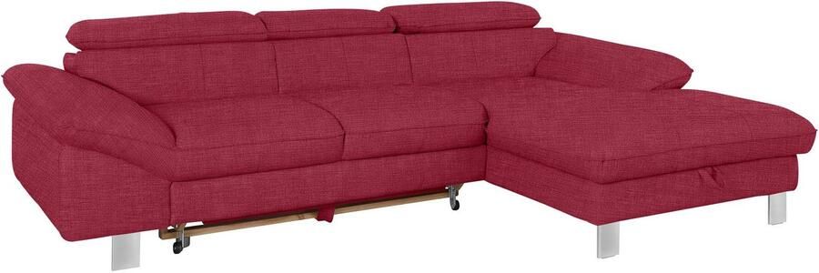 COTTA Hoekbank Driver L-vorm met verstelbaar hoofdeind naar keuze met slaapfunctie & bedkist - Foto 12