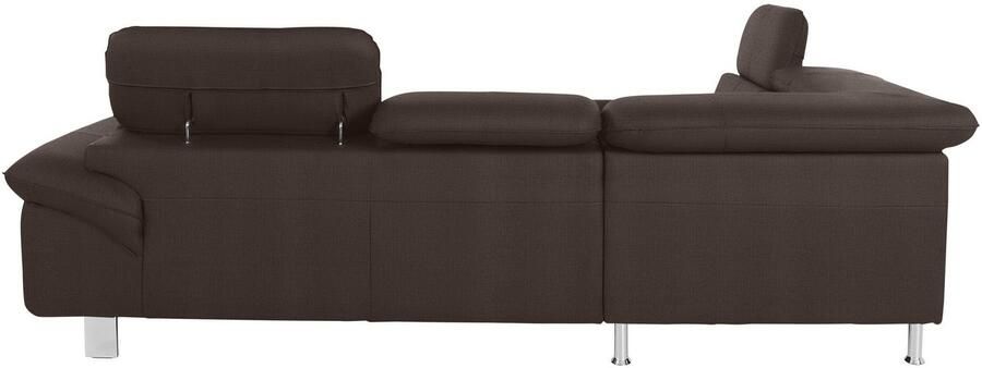 COTTA Hoekbank Driver L-vorm met verstelbaar hoofdeind naar keuze met slaapfunctie & bedkist - Foto 7