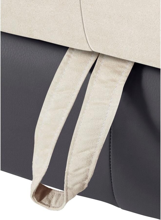 COTTA Hoekbank Driver L-vorm met verstelbaar hoofdeind naar keuze met slaapfunctie & bedkist - Foto 2