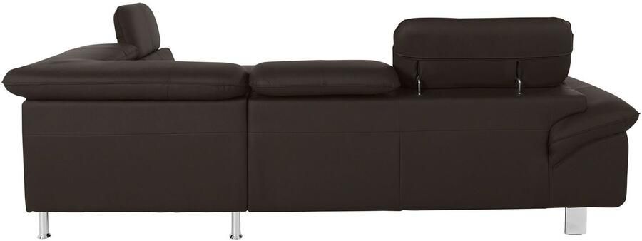 COTTA Hoekbank Driver L-vorm met verstelbaar hoofdeind naar keuze met slaapfunctie & bedkist - Foto 7