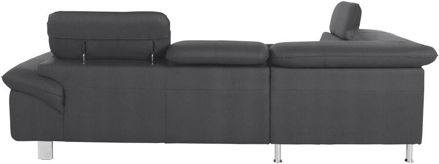 COTTA Hoekbank Driver L-vorm met verstelbaar hoofdeind naar keuze met slaapfunctie & bedkist - Foto 7