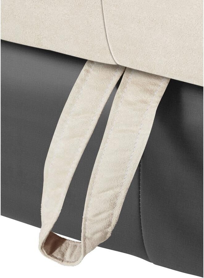 COTTA Hoekbank Driver L-vorm met verstelbaar hoofdeind naar keuze met slaapfunctie & bedkist - Foto 3