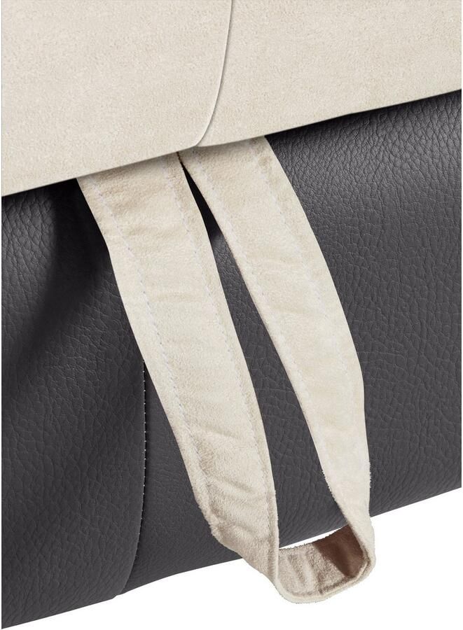 COTTA Hoekbank Driver L-vorm met verstelbaar hoofdeind naar keuze met slaapfunctie & bedkist - Foto 2