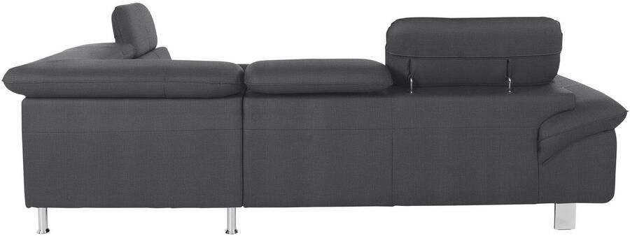 COTTA Hoekbank Driver L-vorm met verstelbaar hoofdeind naar keuze met slaapfunctie & bedkist - Foto 9