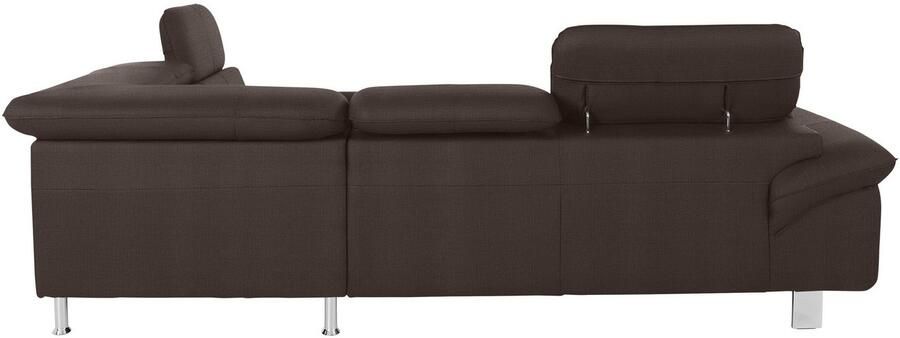 COTTA Hoekbank Driver L-vorm met verstelbaar hoofdeind naar keuze met slaapfunctie & bedkist - Foto 9