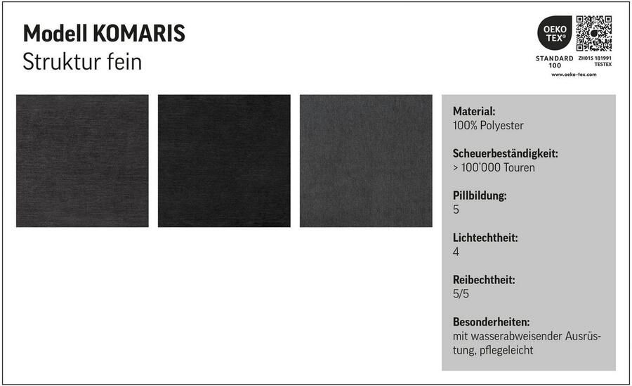 COTTA Hoekbank Kitty L-vorm met verstelbaar hoofdeind naar keuze met slaapfunctie & bedkist