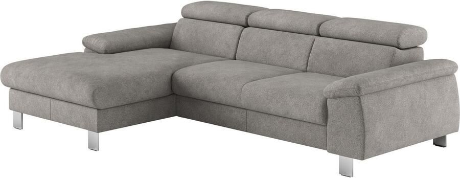 COTTA Hoekbank Komaris L-vorm met hoofdeindeverstelling keuze met bedfunctie bedlade & verlichting - Foto 4