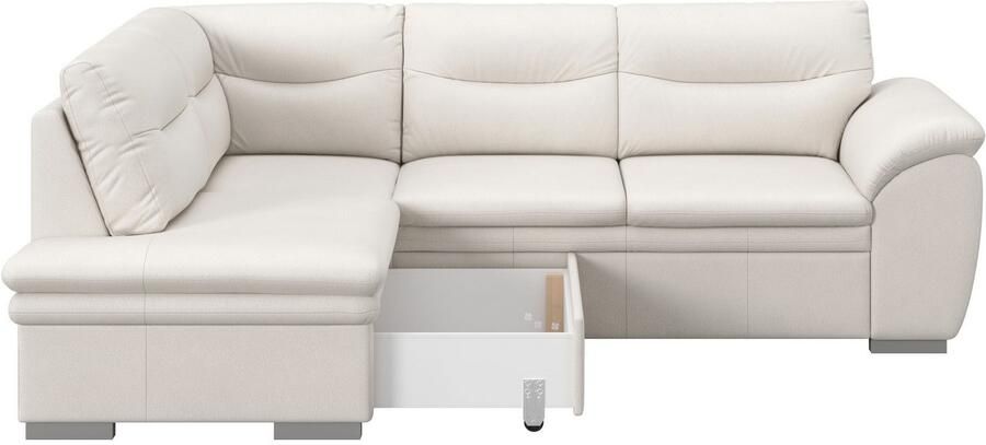 COTTA Hoekbank Leandra L-vorm naar keuze met slaapfunctie & bedkist - Foto 4