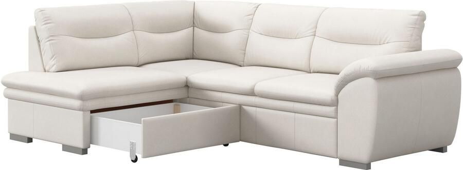 COTTA Hoekbank Leandra L-vorm naar keuze met slaapfunctie & bedkist - Foto 8