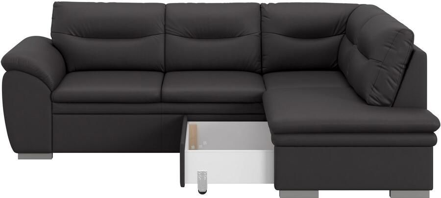 COTTA Hoekbank Leandra L-vorm naar keuze met slaapfunctie & bedkist - Foto 5