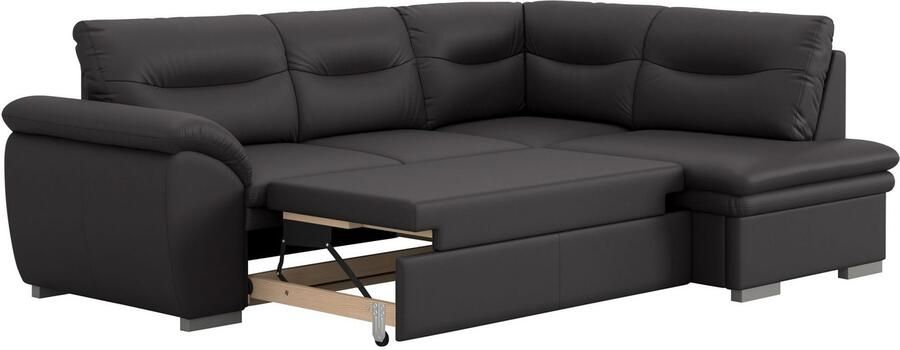 COTTA Hoekbank Leandra L-vorm naar keuze met slaapfunctie & bedkist - Foto 7