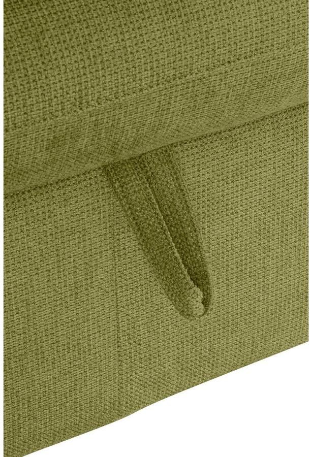 COTTA Hoekbank Lola L-vorm met hoofdeinde-functie & poef keuze met bedfunctie bedlade & armleuningverstelling (set) - Foto 4