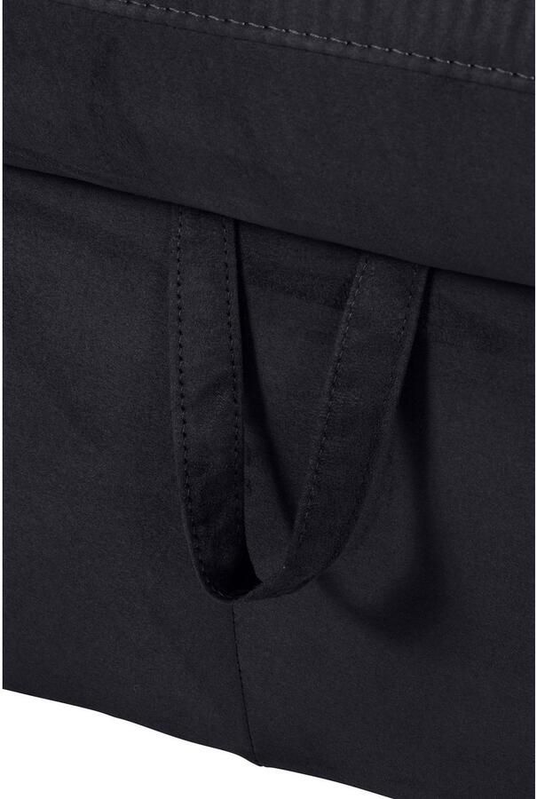 COTTA Hoekbank Lola L-vorm met hoofdeinde-functie & poef keuze met bedfunctie bedlade & armleuningverstelling (set) - Foto 4