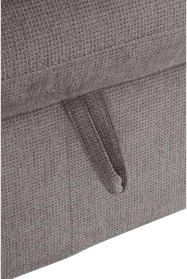 COTTA Hoekbank Lola L-vorm met hoofdeinde-functie & poef keuze met bedfunctie bedlade & armleuningverstelling (set) - Foto 4