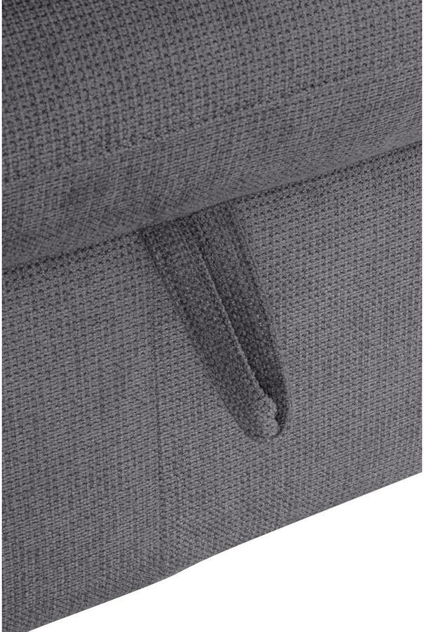 COTTA Hoekbank Lola L-vorm met hoofdeinde-functie & poef keuze met bedfunctie bedlade & armleuningverstelling (set) - Foto 4