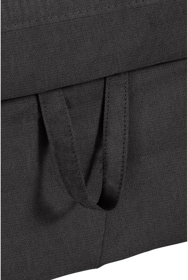 COTTA Hoekbank Lola L-vorm met hoofdeinde-functie & poef keuze met bedfunctie bedlade & armleuningverstelling (set) - Foto 4