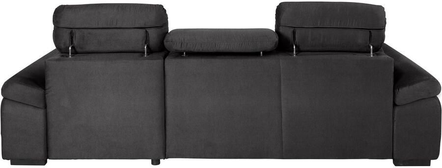 COTTA Hoekbank Lola L-vorm met hoofdeinde-functie & poef keuze met bedfunctie bedlade & armleuningverstelling (set) - Foto 10