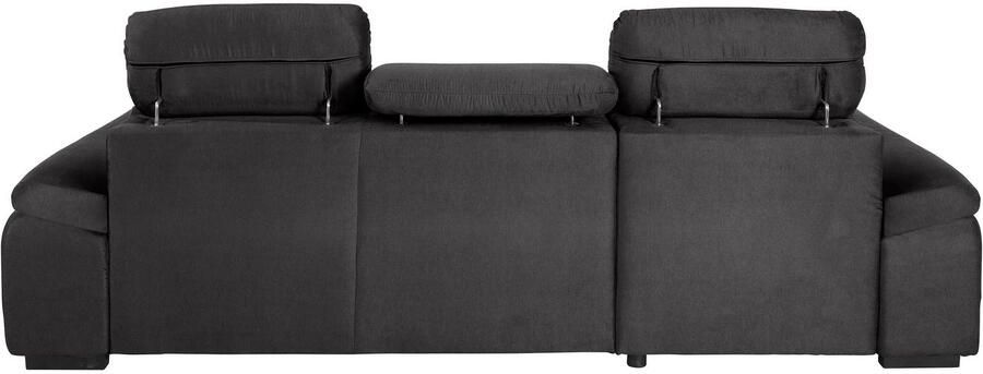 COTTA Hoekbank Lola L-vorm met hoofdeinde-functie & poef keuze met bedfunctie bedlade & armleuningverstelling (set) - Foto 11