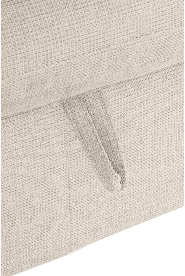 COTTA Hoekbank Lola L-vorm met hoofdeinde-functie & poef keuze met bedfunctie bedlade & armleuningverstelling (set) - Foto 5