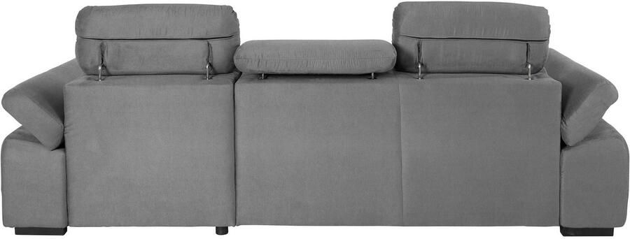 COTTA Hoekbank Lola L-vorm met hoofdeinde-functie & poef keuze met bedfunctie bedlade & armleuningverstelling (set) - Foto 11