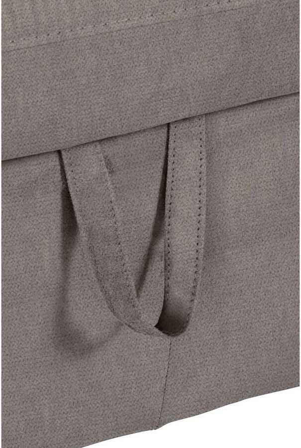 COTTA Hoekbank Lola L-vorm met hoofdeinde-functie & poef keuze met bedfunctie bedlade & armleuningverstelling (set) - Foto 4