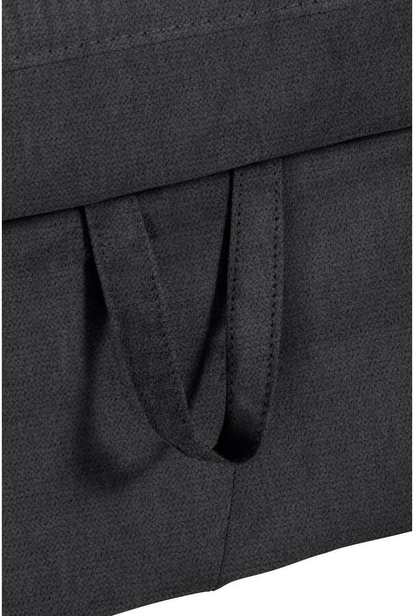 COTTA Hoekbank Lola L-vorm met hoofdeinde-functie & poef keuze met bedfunctie bedlade & armleuningverstelling (set) - Foto 4