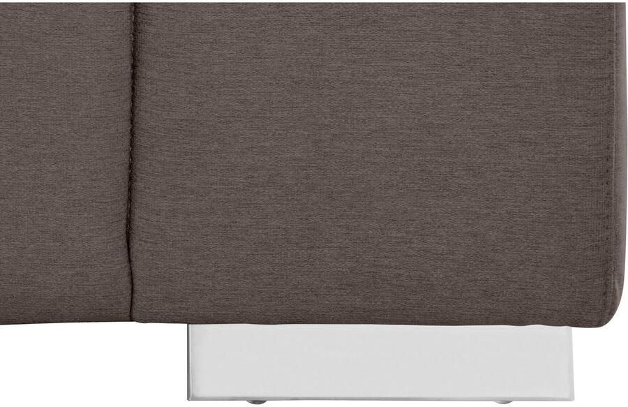 COTTA Hoekbank Orion L-vorm met hoofdbordverstelling & 3 lendenkussens - Foto 2