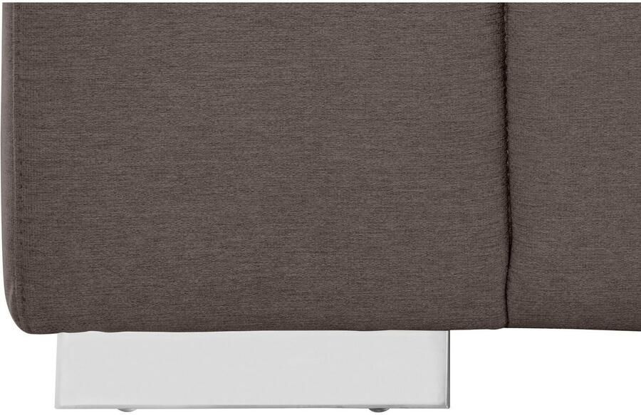 COTTA Hoekbank Orion L-vorm met hoofdbordverstelling & 3 lendenkussens - Foto 2