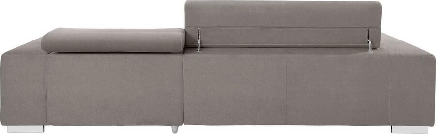 COTTA Hoekbank Orion L-vorm met hoofdbordverstelling & 3 lendenkussens - Foto 9