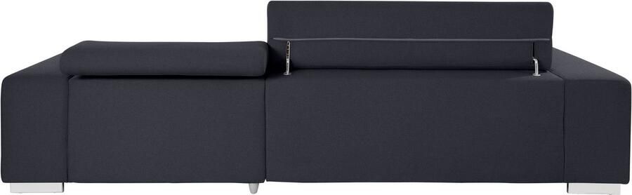 COTTA Hoekbank Orion L-vorm met hoofdbordverstelling & 3 lendenkussens - Foto 9