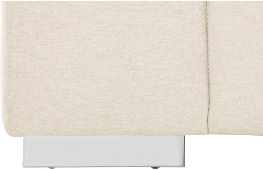 COTTA Hoekbank Orion L-vorm met hoofdbordverstelling & 3 lendenkussens - Foto 3