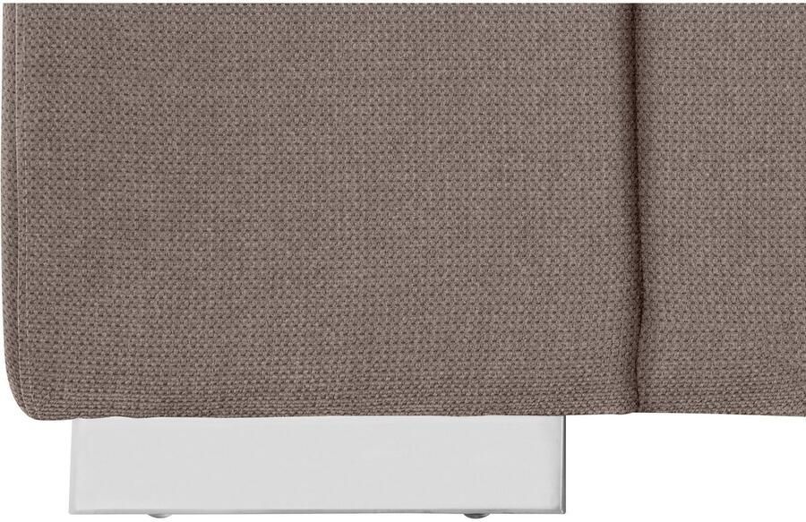 COTTA Hoekbank Orion L-vorm met hoofdbordverstelling & 3 lendenkussens - Foto 2