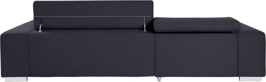 COTTA Hoekbank Orion L-vorm met hoofdbordverstelling & 3 lendenkussens - Foto 9