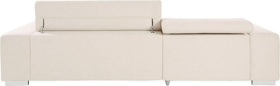 COTTA Hoekbank Orion L-vorm met hoofdbordverstelling & 3 lendenkussens - Foto 10