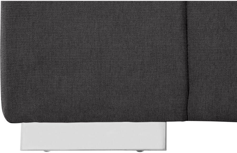 COTTA Hoekbank Orion L-vorm met hoofdbordverstelling & 3 lendenkussens - Foto 2