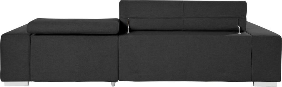 COTTA Hoekbank Orion L-vorm met hoofdbordverstelling & 3 lendenkussens - Foto 10