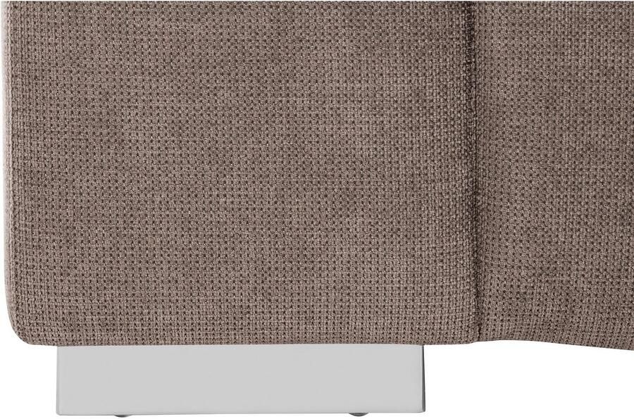 COTTA Hoekbank Orion L-vorm met hoofdbordverstelling & 5 lendenkussens - Foto 2