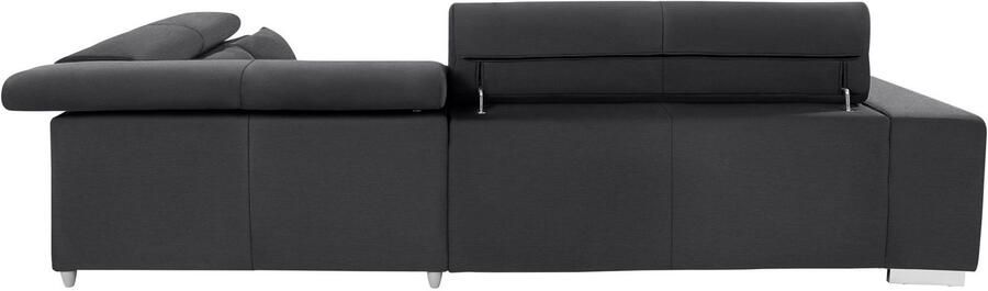 COTTA Hoekbank Orion L-vorm met hoofdbordverstelling & 5 lendenkussens - Foto 9