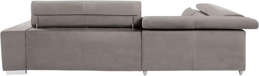 COTTA Hoekbank Orion L-vorm met hoofdbordverstelling & 5 lendenkussens - Foto 9