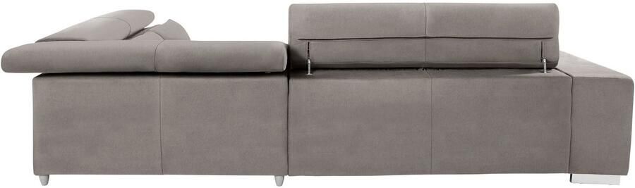 COTTA Hoekbank Orion L-vorm met hoofdbordverstelling & 5 lendenkussens - Foto 9
