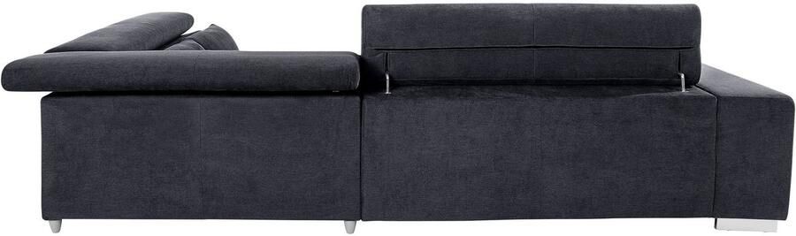 COTTA Hoekbank Orion L-vorm met hoofdbordverstelling & 5 lendenkussens - Foto 9