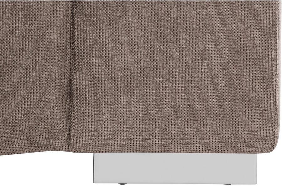 COTTA Hoekbank Orion L-vorm met hoofdbordverstelling & 5 lendenkussens - Foto 2